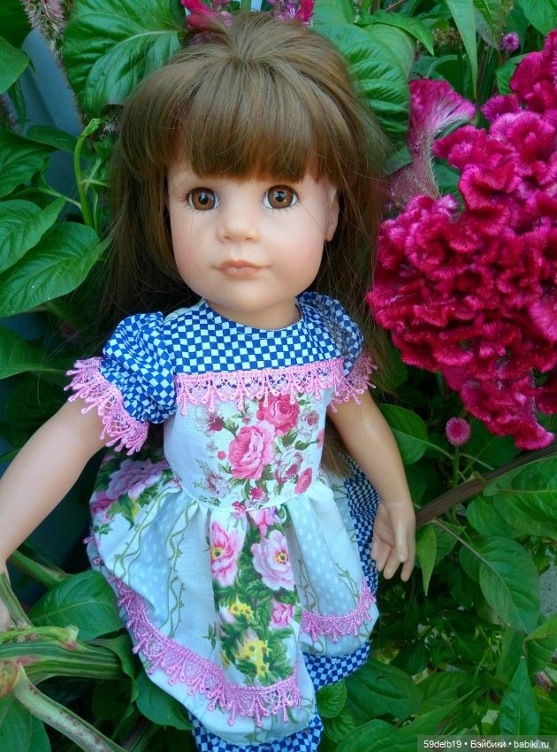 Осенние цветы — Одежда и обувь для кукол своими руками: фото (фото 8)