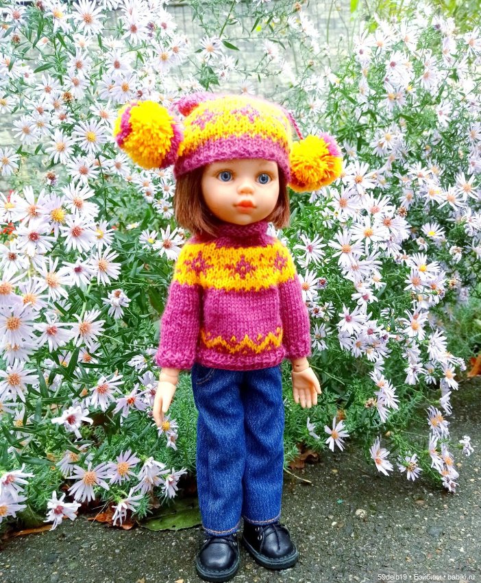 Осенние цветы — Одежда и обувь для кукол своими руками: фото