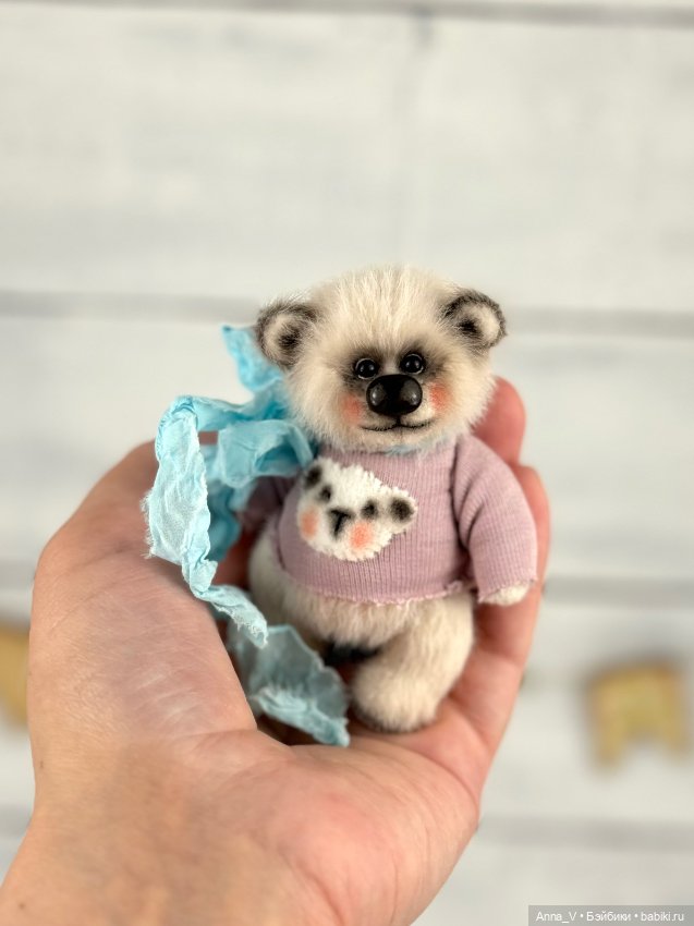 Тедди мишка Тиша — Авторские мишки Тедди и друзья: фото (фото 3)