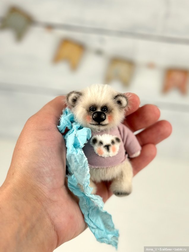 Тедди мишка Тиша — Авторские мишки Тедди и друзья: фото (фото 2)