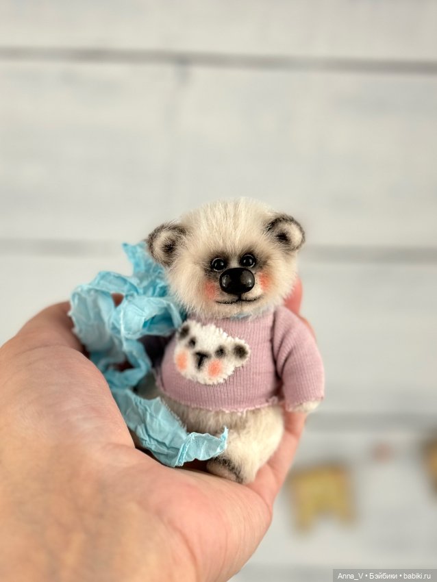 Тедди мишка Тиша — Авторские мишки Тедди и друзья: фото (фото 4)