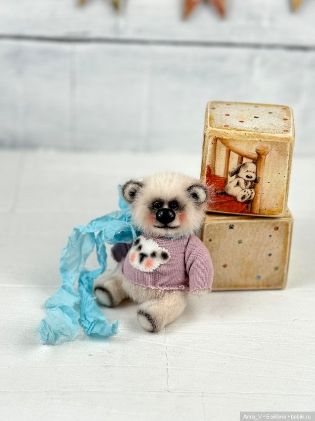 Тедди мишка Тиша — Авторские мишки Тедди и друзья: фото (фото 5)