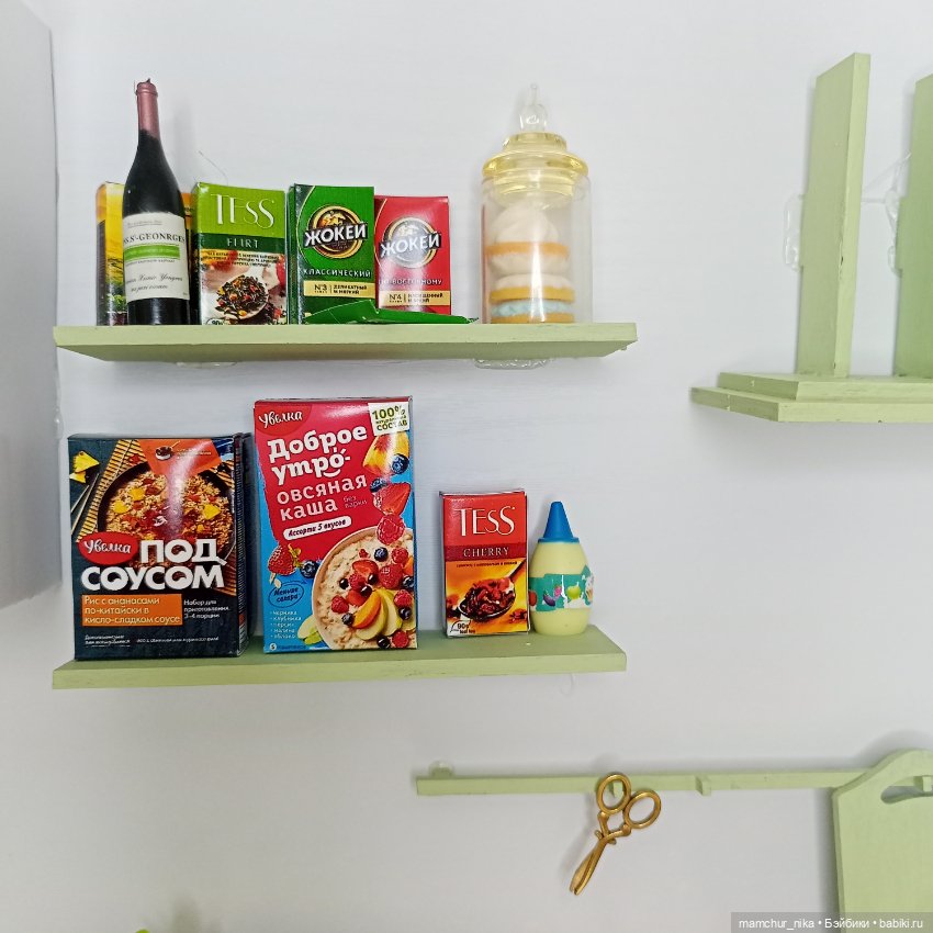 Кухня 💚 — Румбоксы и кукольные интерьеры: фото (фото 3)