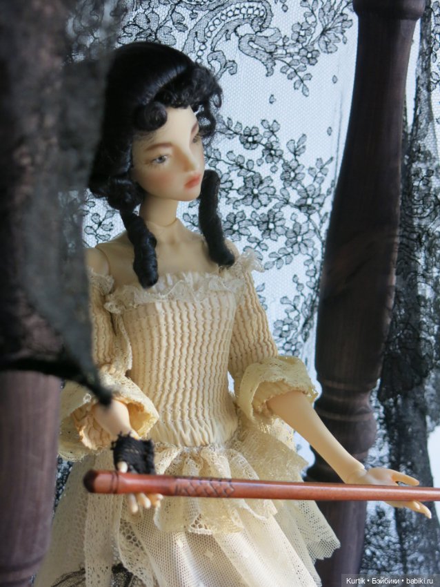 Черно-белая Коломбина — Фотоистории с куклами BJD (БЖД): сериалы (фото 5)