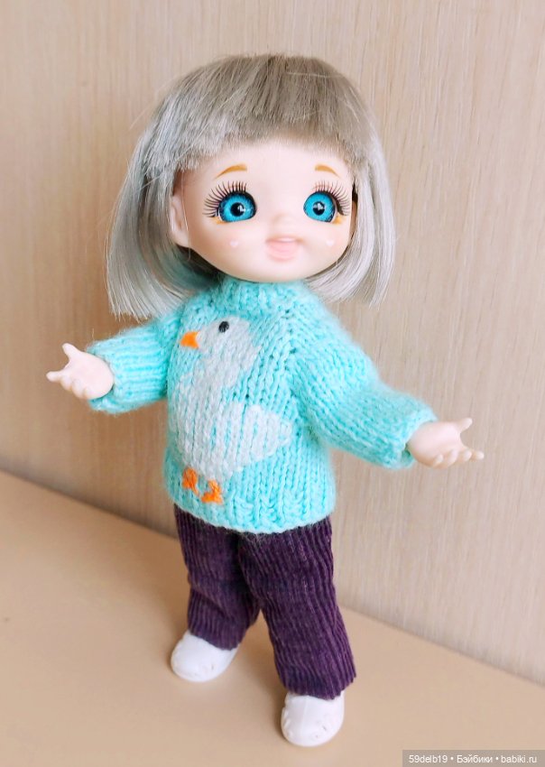 Гусь-Обнимусь вернулся: свитерок для баболишек