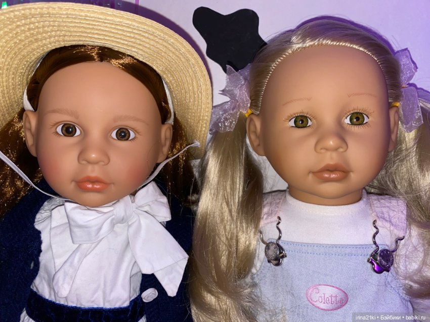 Сесилия и Эмилия Colette — Редкие и винтажные куклы Zapf Creation: Colette (фото 8)
