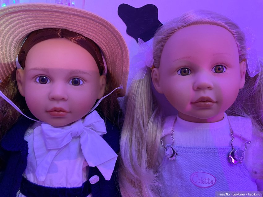 Сесилия и Эмилия Colette — Редкие и винтажные куклы Zapf Creation: Colette (фото 5)