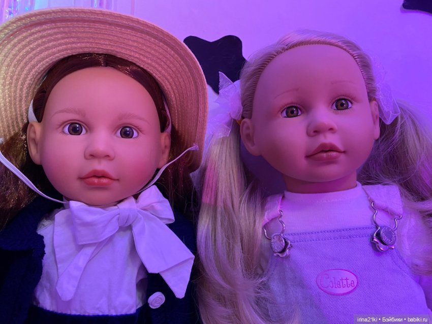 Сесилия и Эмилия Colette — Редкие и винтажные куклы Zapf Creation: Colette (фото 6)