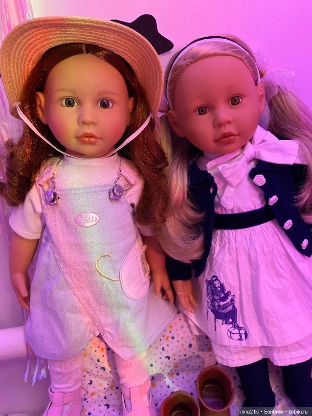 Сесилия и Эмилия Colette — Редкие и винтажные куклы Zapf Creation: Colette