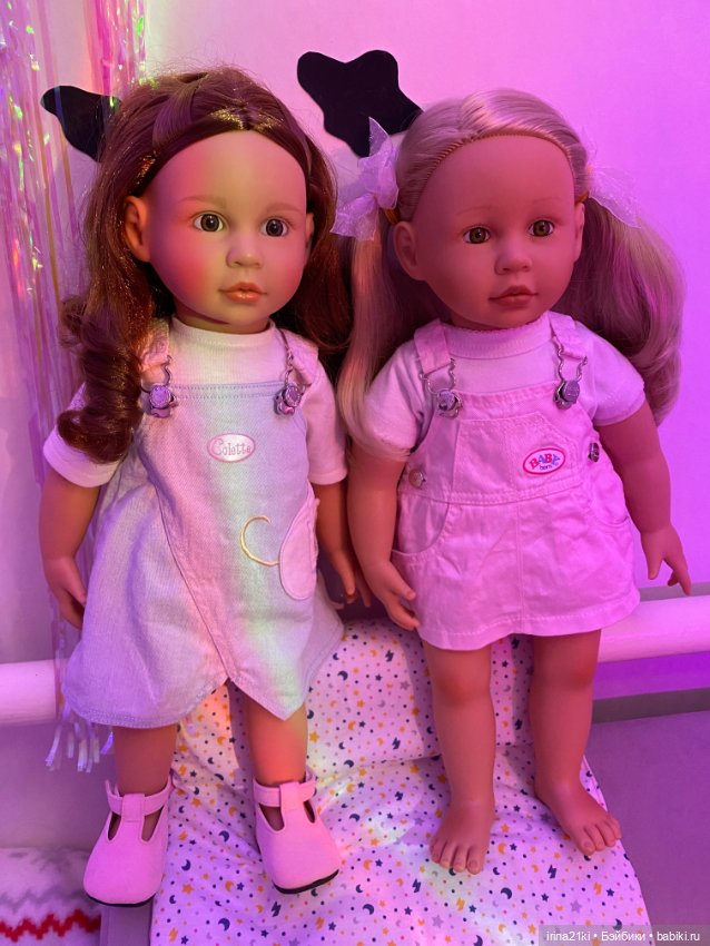Сесилия и Эмилия Colette — Редкие и винтажные куклы Zapf Creation: Colette