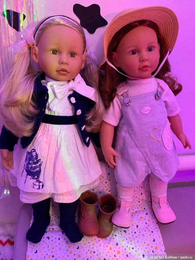 Сесилия и Эмилия Colette — Редкие и винтажные куклы Zapf Creation: Colette