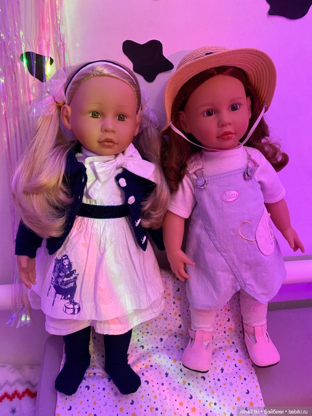 Сесилия и Эмилия Colette — Редкие и винтажные куклы Zapf Creation: Colette