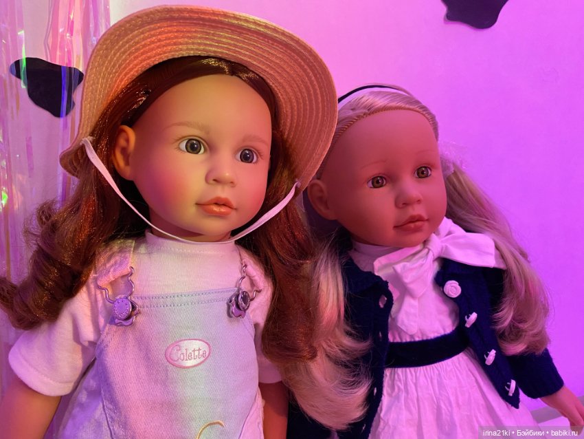 Сесилия и Эмилия Colette — Редкие и винтажные куклы Zapf Creation: Colette