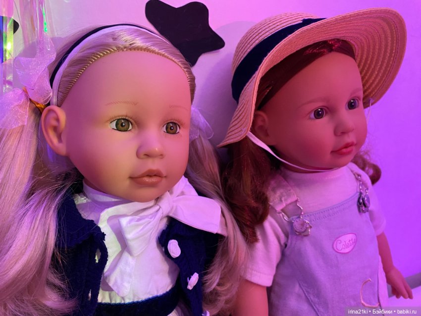 Сесилия и Эмилия Colette — Редкие и винтажные куклы Zapf Creation: Colette