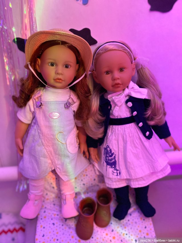 Сесилия и Эмилия Colette — Редкие и винтажные куклы Zapf Creation: Colette