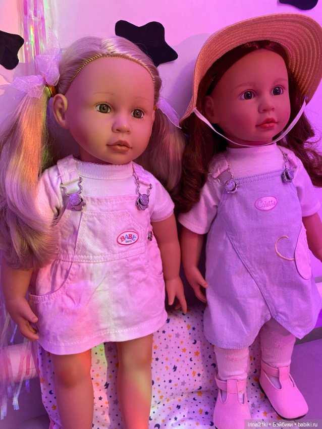 Сесилия и Эмилия Colette — Редкие и винтажные куклы Zapf Creation: Colette