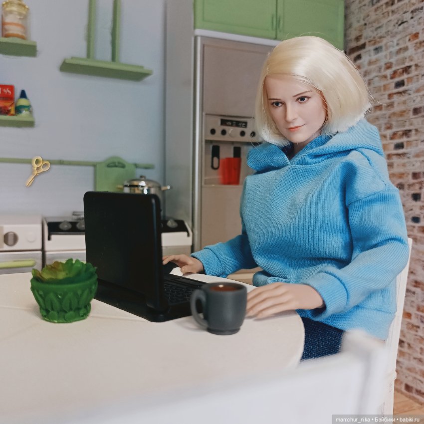 Кухня (заменила мойку) — Румбоксы и кукольные интерьеры: фото (фото 6)