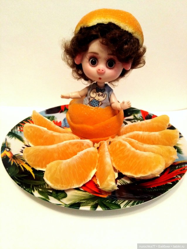 Про Нафочку. Нафочка и апельсин