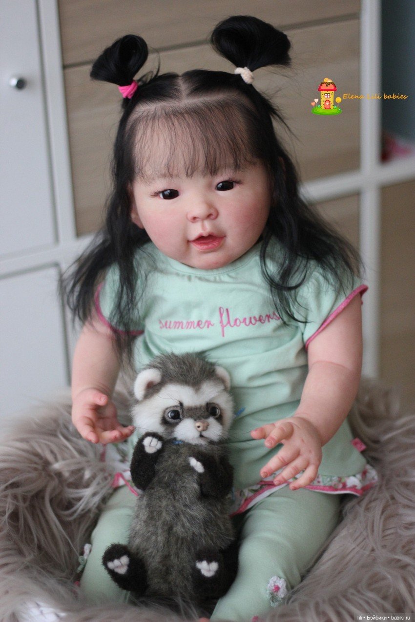 Азиаточка Мей Лин — Куклы Реборн (Reborn): работы мастеров