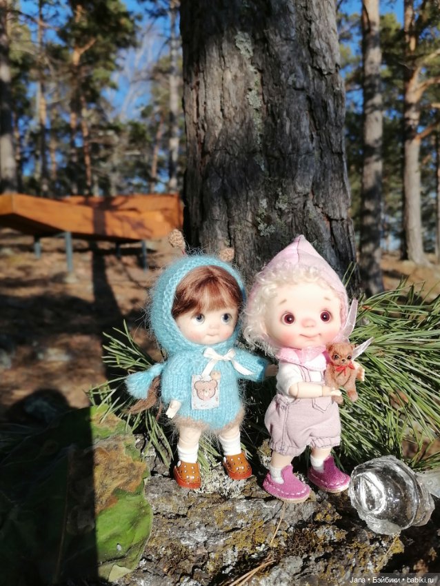 Кнопочка и Гномик — Домашние фото авторских кукол: личные коллекции (фото 2)
