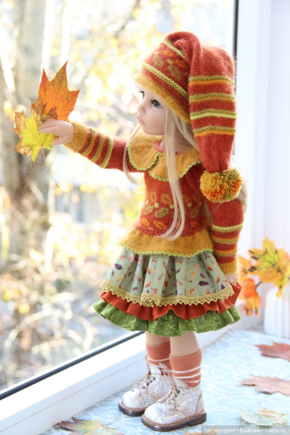 Богатство осенних красок Одежда для Готц (фото 4)