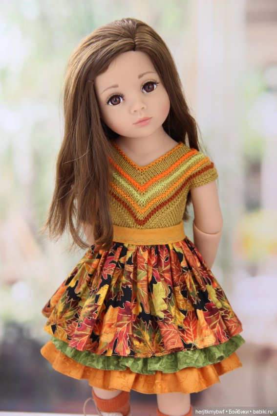 Богатство осенних красок Одежда для Готц (фото 3)