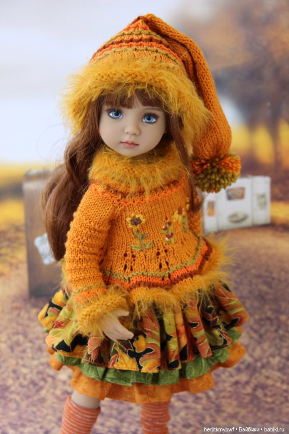 Богатство осенних красок Одежда для Готц (фото 7)