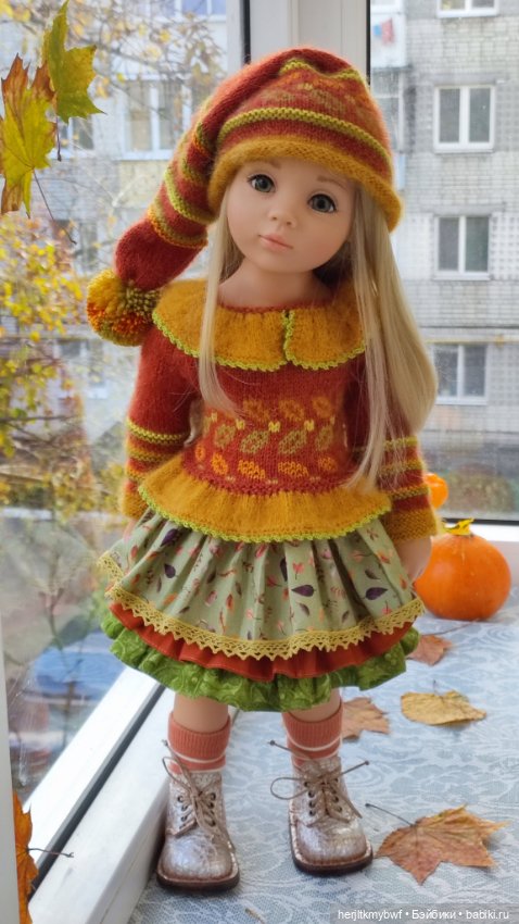 Богатство осенних красок Одежда для Готц (фото 5)