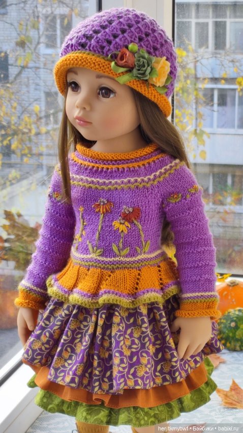 Богатство осенних красок Одежда для Готц (фото 9)