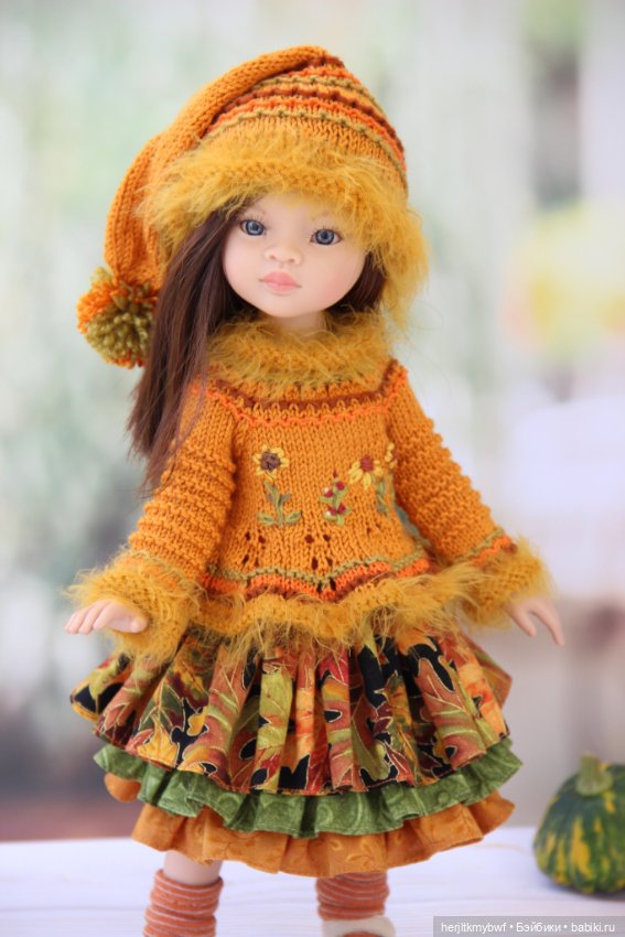 Богатство осенних красок Одежда для Готц (фото 6)