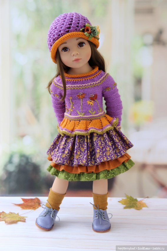 Богатство осенних красок Одежда для Готц (фото 10)