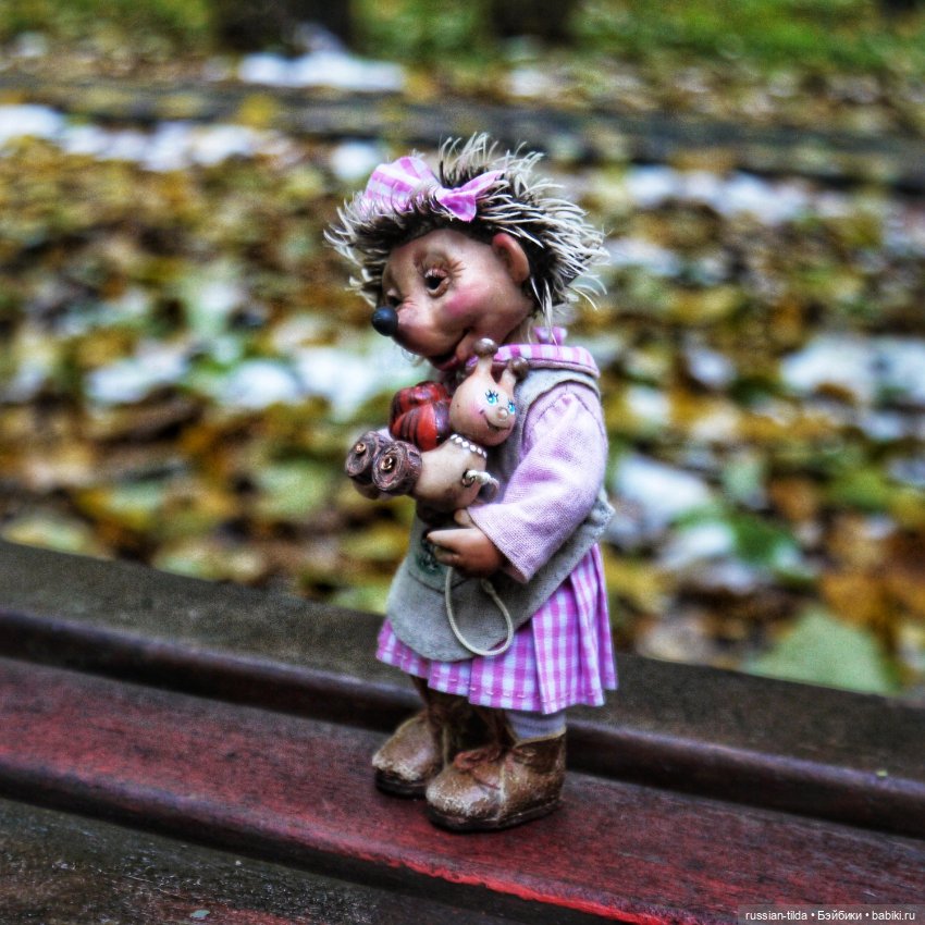 У меня родился новый Ёжик