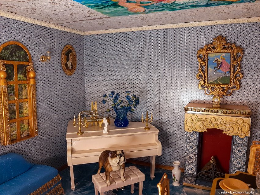 Румбоксы. Гостиная — Румбоксы и кукольные интерьеры: фото