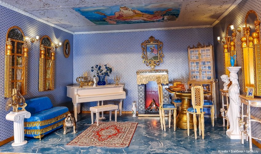 Румбоксы. Гостиная — Румбоксы и кукольные интерьеры: фото (фото 6)