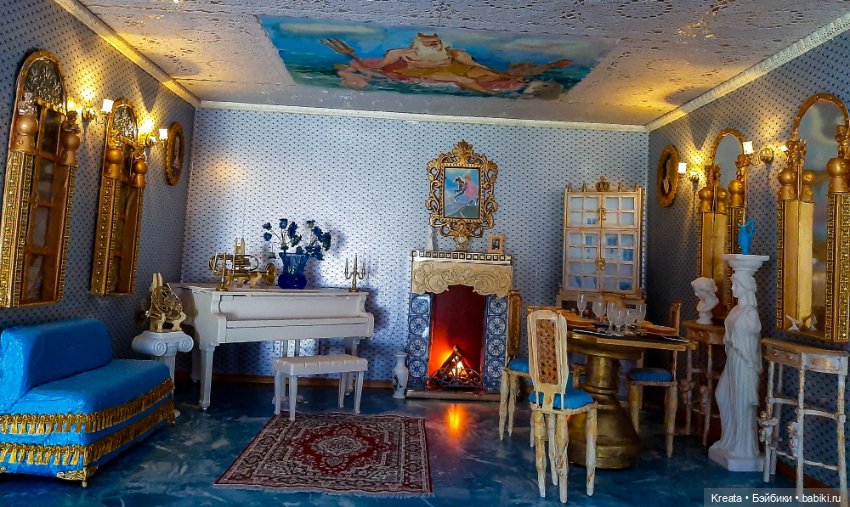 Румбоксы. Гостиная — Румбоксы и кукольные интерьеры: фото