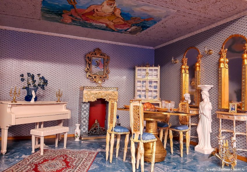 Румбоксы. Гостиная — Румбоксы и кукольные интерьеры: фото (фото 2)