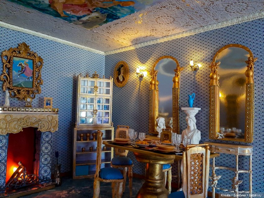 Румбоксы. Гостиная — Румбоксы и кукольные интерьеры: фото