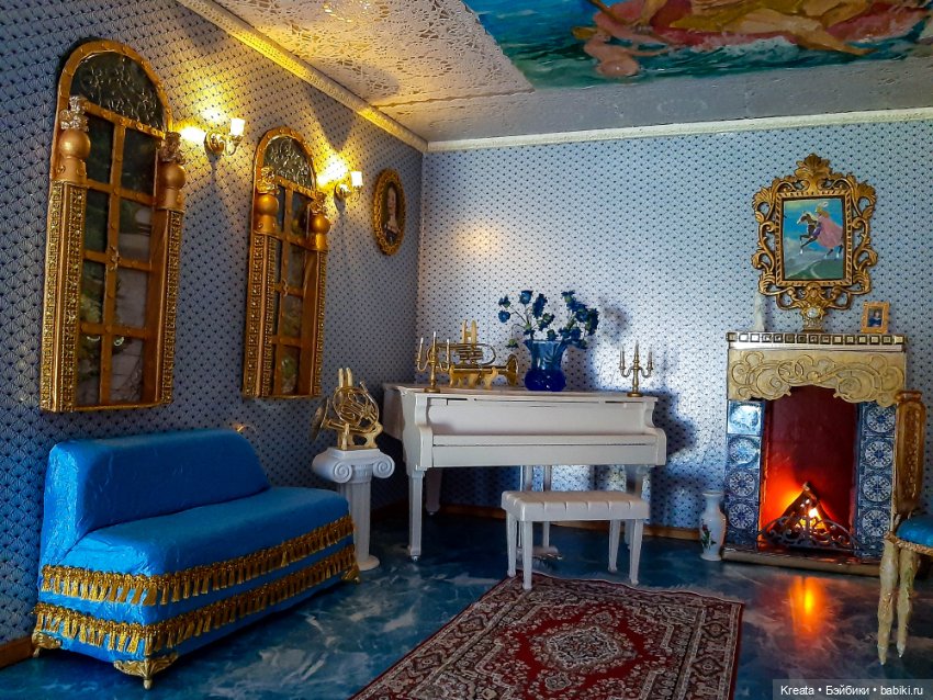 Румбоксы. Гостиная — Румбоксы и кукольные интерьеры: фото