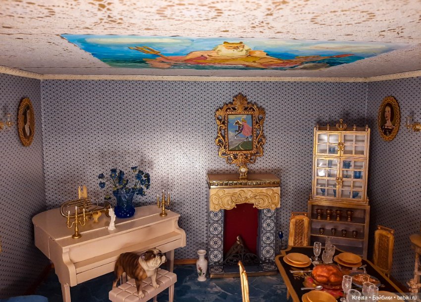 Румбоксы. Гостиная — Румбоксы и кукольные интерьеры: фото