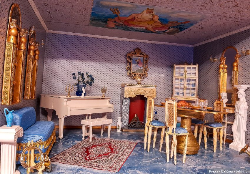 Румбоксы. Гостиная — Румбоксы и кукольные интерьеры: фото