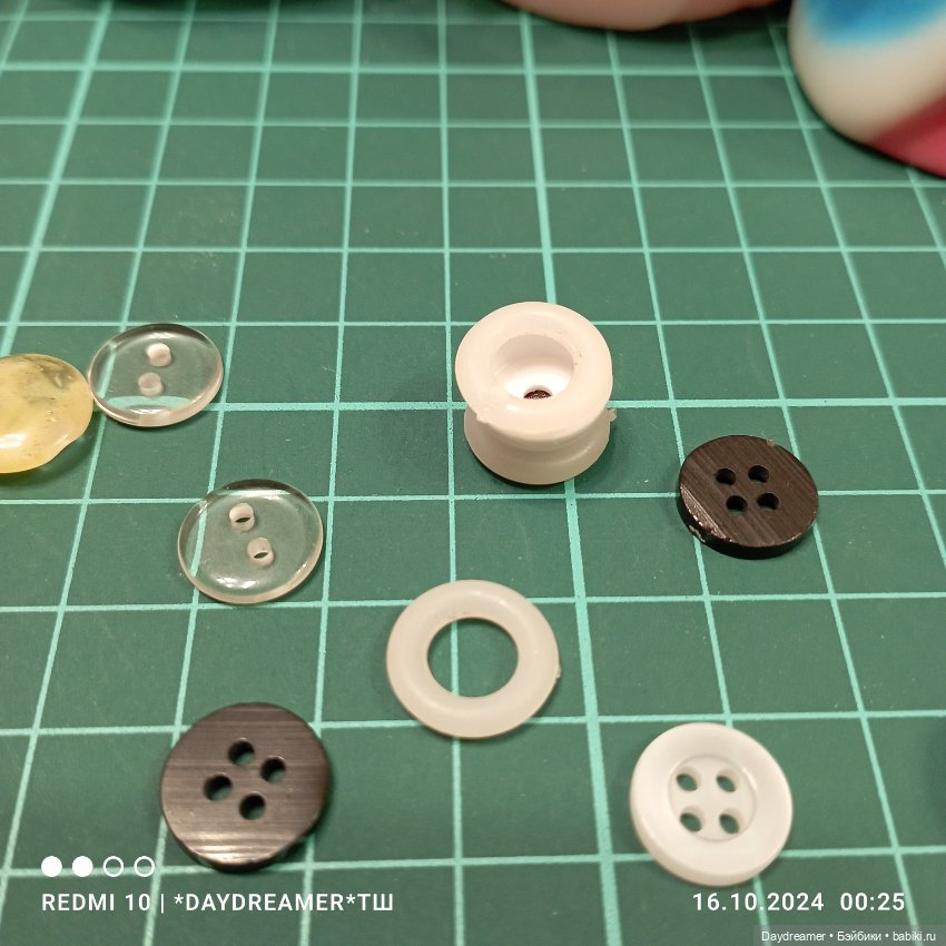 Меняем глазки на меньшие. Как зафиксировать (фото 6)