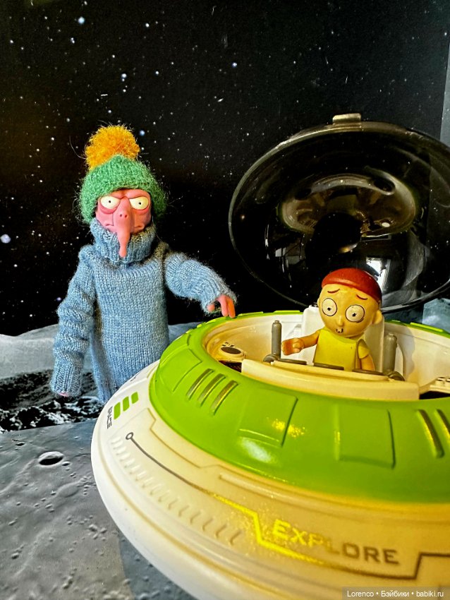 Летающая тарелка — Игровые куклы разных производителей (Разное): редкие бренды (фото 7)