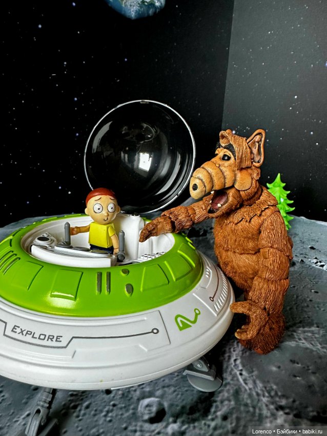 Летающая тарелка — Игровые куклы разных производителей (Разное): редкие бренды