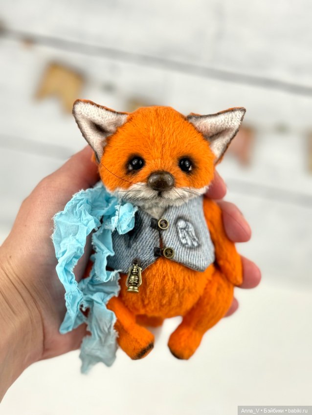 Тедди лис Арни — Авторские мишки Тедди и друзья: фото