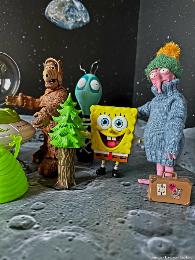 Летающая тарелка — Игровые куклы разных производителей (Разное): редкие бренды (фото 5)