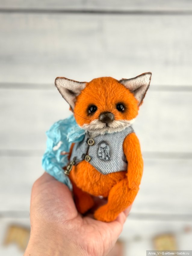 Тедди лис Арни — Авторские мишки Тедди и друзья: фото (фото 2)