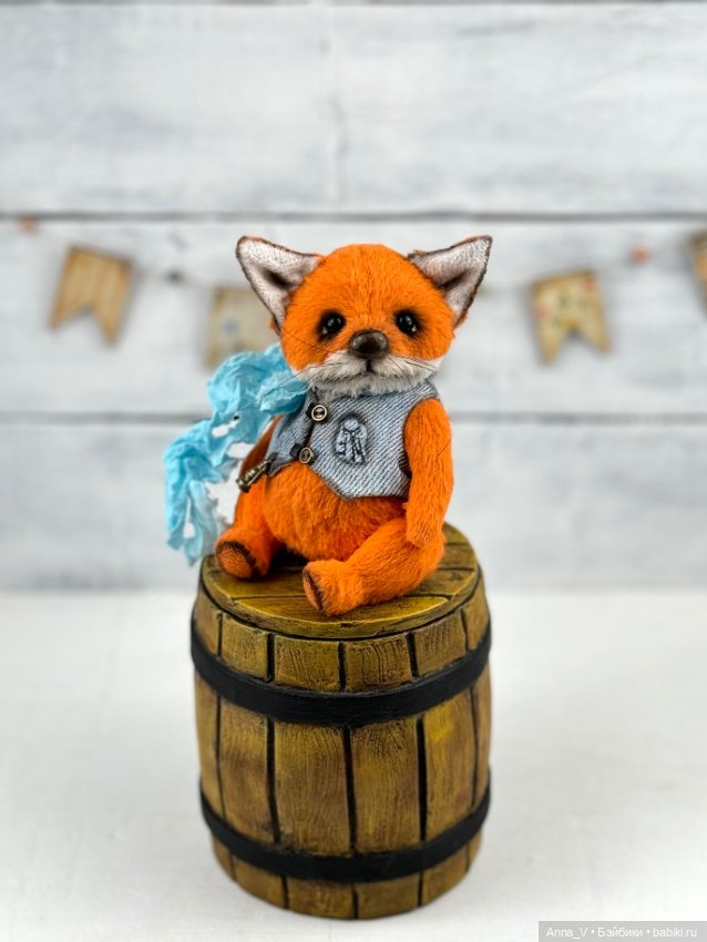 Тедди лис Арни — Авторские мишки Тедди и друзья: фото (фото 4)