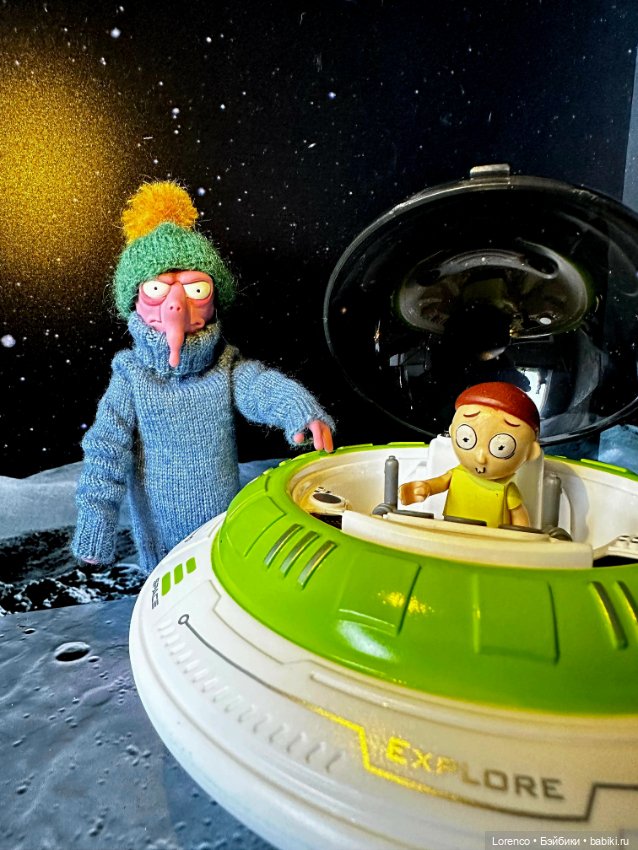 Летающая тарелка — Игровые куклы разных производителей (Разное): редкие бренды (фото 6)