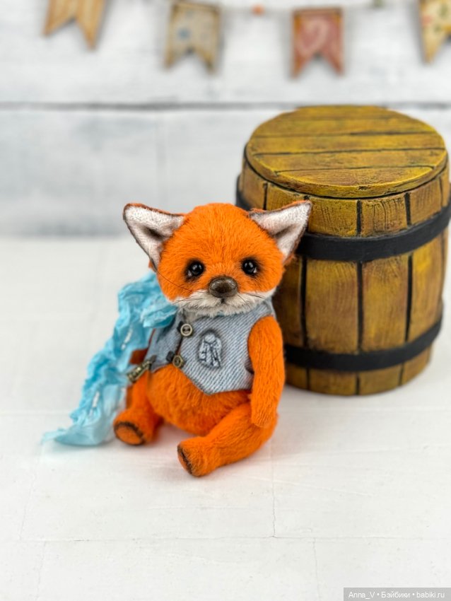 Тедди лис Арни — Авторские мишки Тедди и друзья: фото (фото 5)