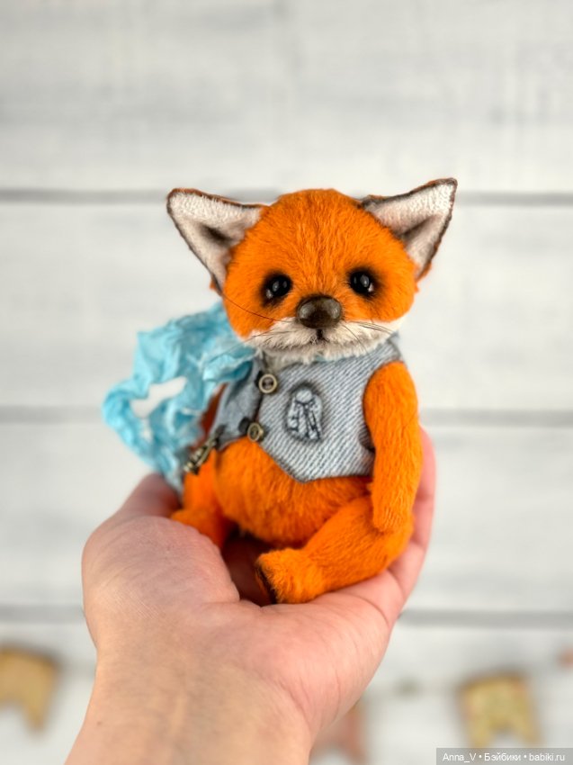 Тедди лис Арни — Авторские мишки Тедди и друзья: фото (фото 3)